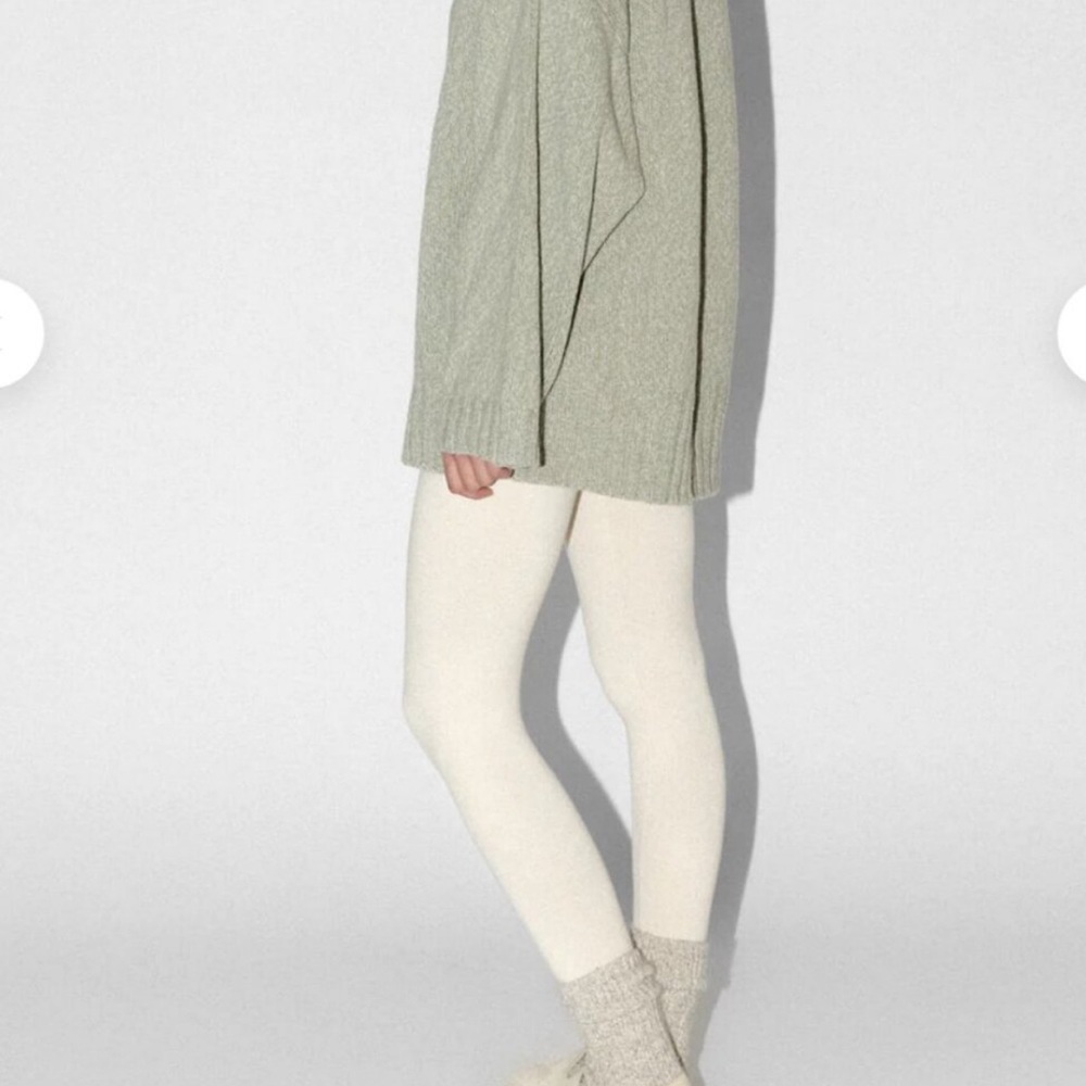 Women's Cream Leggings